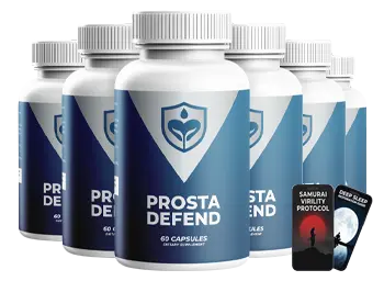 Prosta Defend six bottle package with two free bonus guides